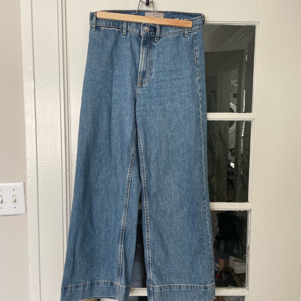 Everlane Edition 02 Wide Leg Jeans EUC
